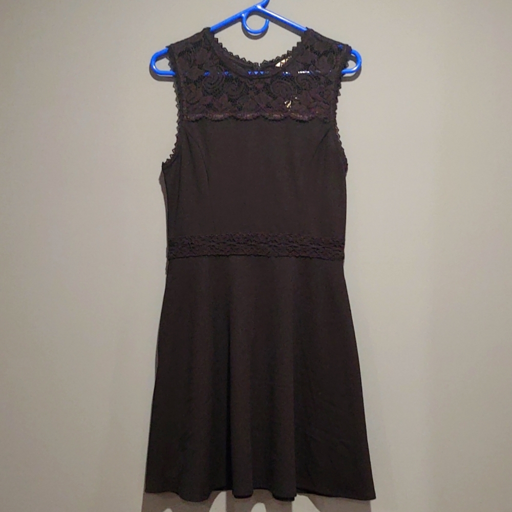 Juniors Black Lace Dress